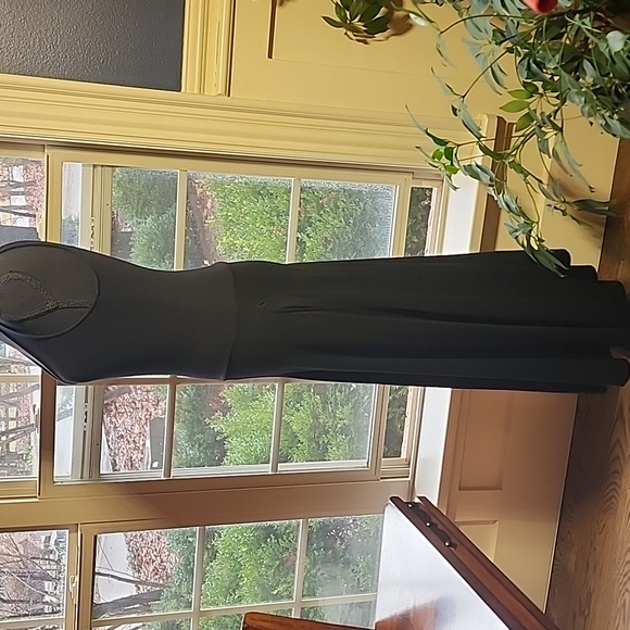 Leith Black Tank Top Style Midi Dress Size Small - Picture 3 of 9